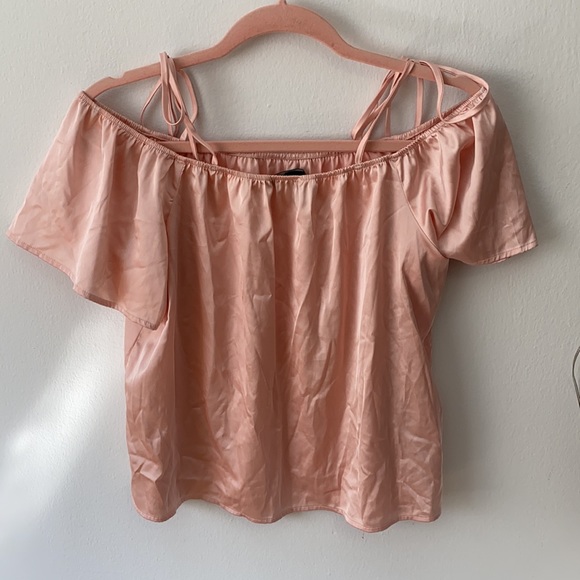 Pink Satin Blouse - Picture 2 of 2